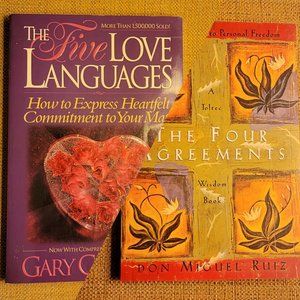 2-BOOK BUNDLE: The Five Love Languages + The Four Agreements
